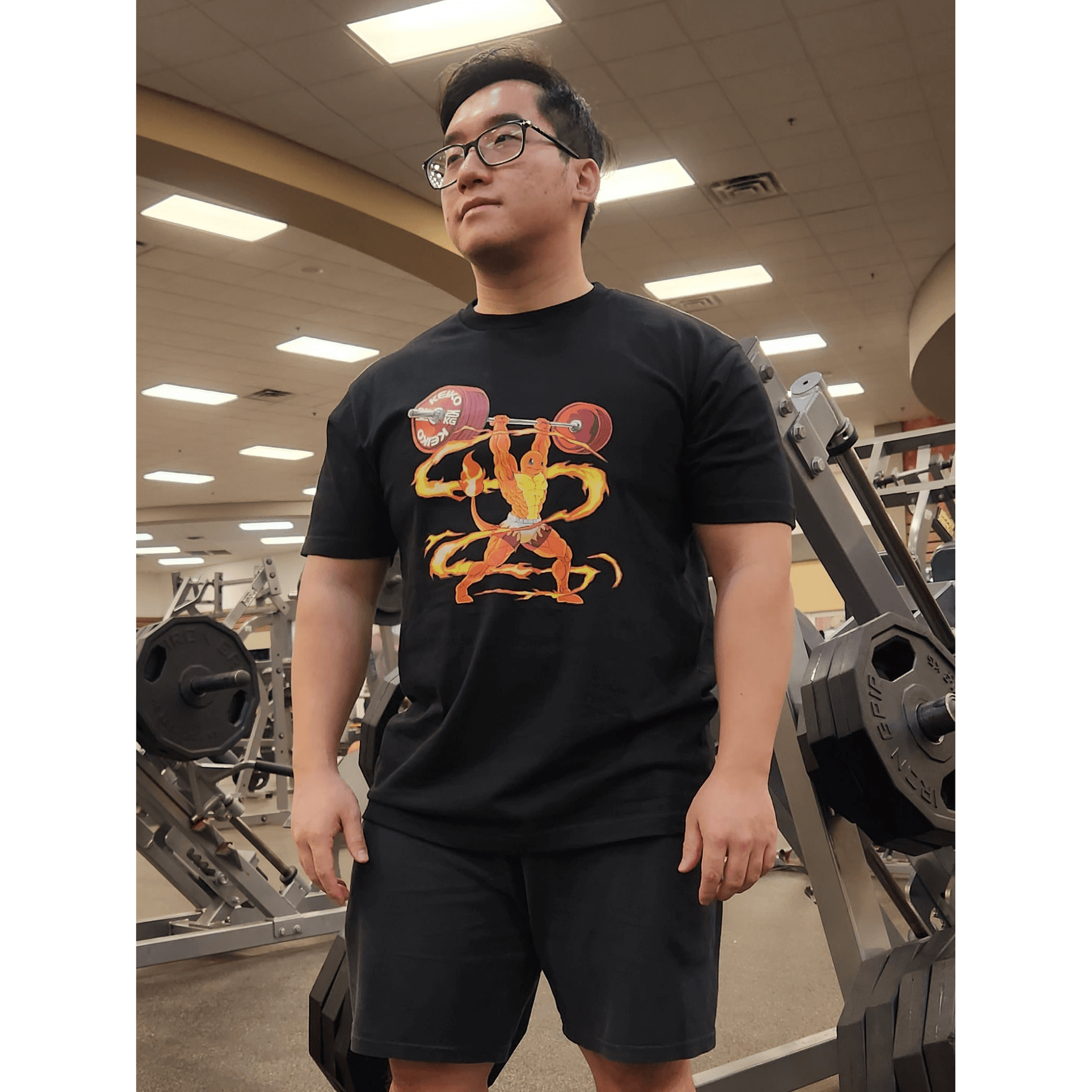 Pokemon gym t shirt best sale
