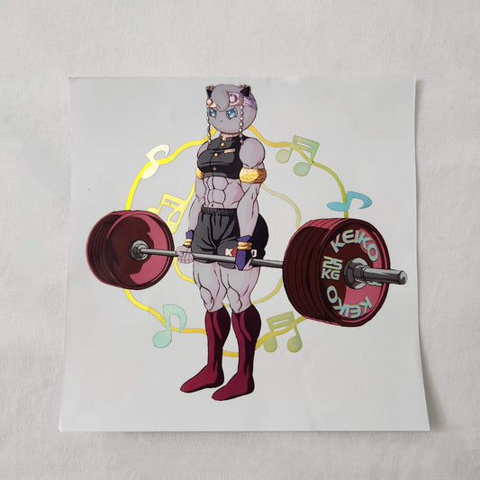 Jigglybuff - Pokemon Gym Fitness Sticker