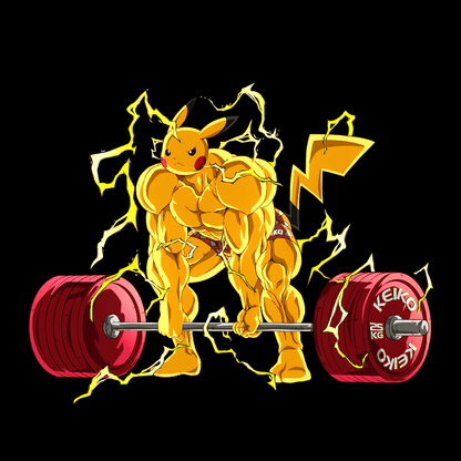Peakachu - Swole Pokemon Gym Shirt