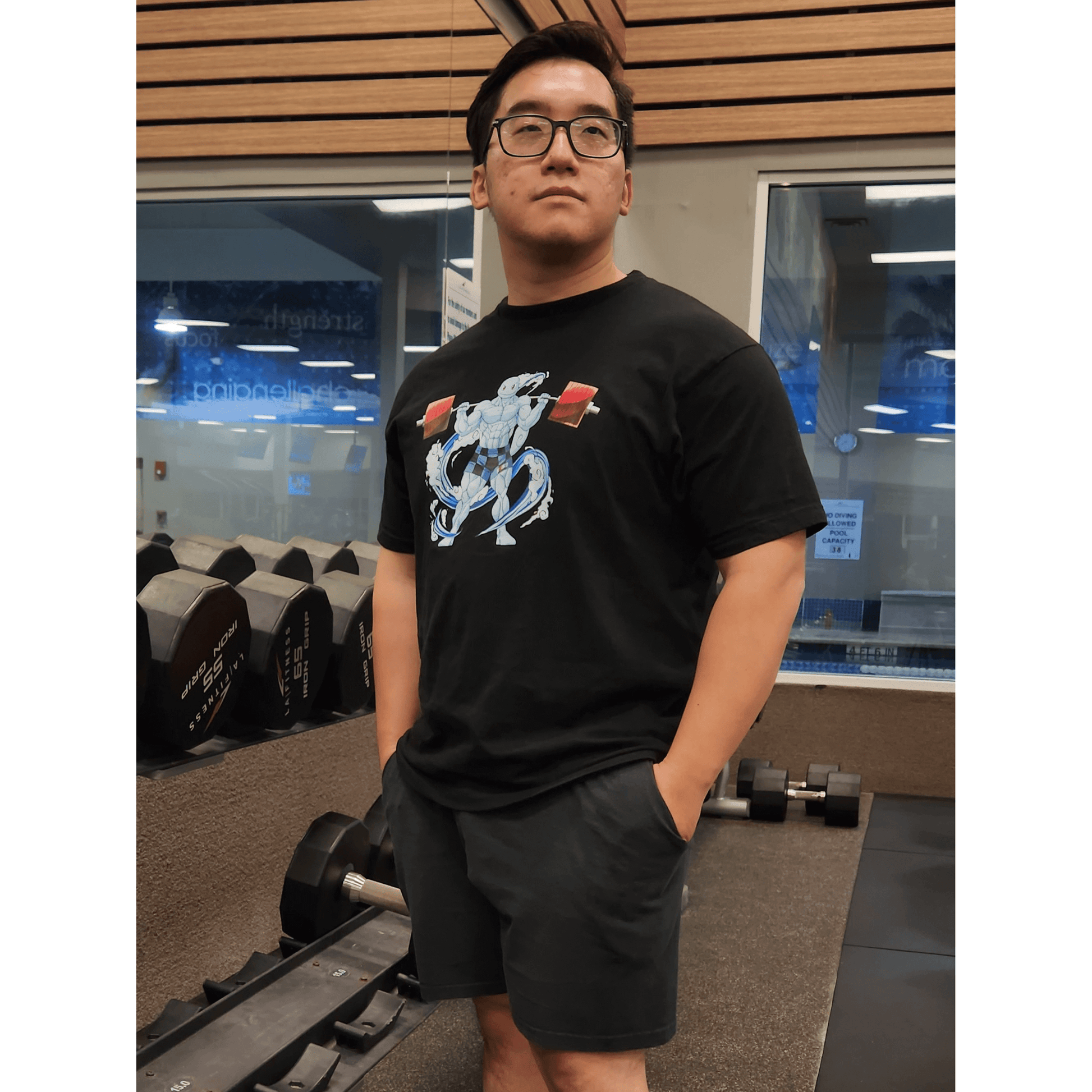 Squattle - Pokemon Gym Workout Shirt – Keiko Club